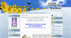 Desktop Screenshot of editionsdu7.com